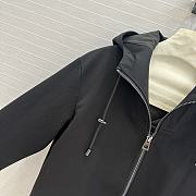Dior hooded jacket with a quilted panel Black  - 3