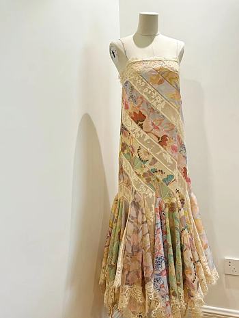 Zimmermann Vintage-Inspired Patchwork Dress