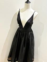 Zimmermann Black Silk Dress with a Plunging Neckline - 6