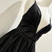 Zimmermann Black Silk Dress with a Plunging Neckline - 5