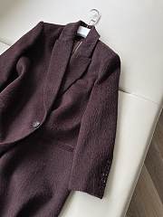 Rouge Wool Coat - 6