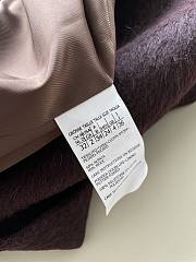 Rouge Wool Coat - 5