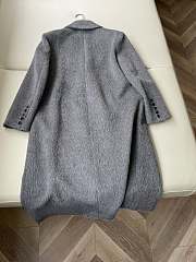 Grey Wool Coat - 4