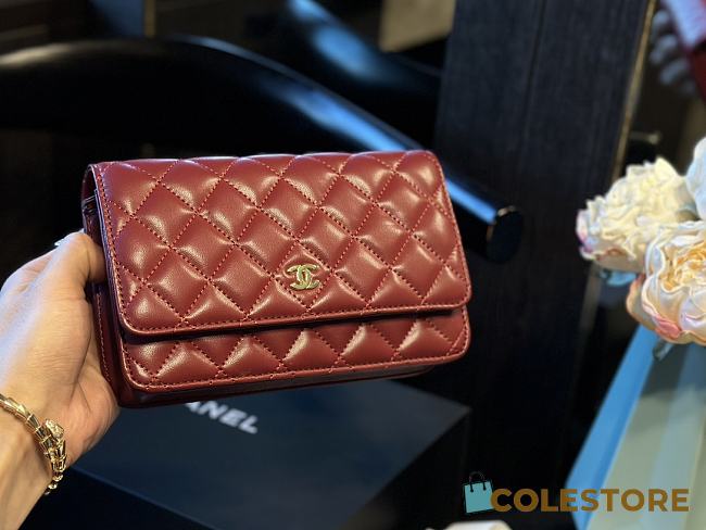 Chanel Classic WOC Rouge 20 cm  - 1