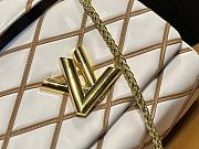 Louis Vuitton Twist Denim White 23 cm - 2