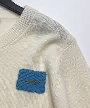 Marni sweater with the blue patch White - 6
