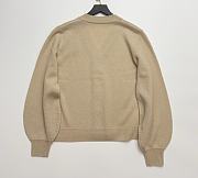 Marni Cardigan with a Pink Patch Brown - 5