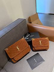 Colestore Saint Laurent Niki Bag Brown 22 cm - 6