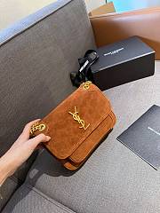 Colestore Saint Laurent Niki Bag Brown 22 cm - 5
