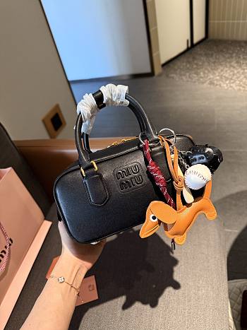 Colestore Miu Miu Arcadie Bag Black 22 cm