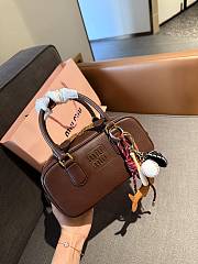 Colestore Miu Miu Arcadie Bag Chocolate 22 cm - 3