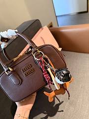 Colestore Miu Miu Arcadie Bag Chocolate 22 cm - 2