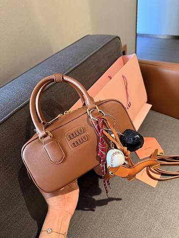 Colestore Miu Miu Arcadie Bag Brown 22 cm