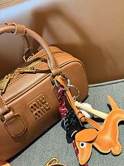 Colestore Miu Miu Arcadie Bag Brown 22 cm - 5