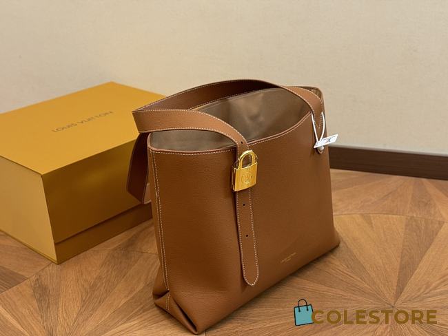 Colestore Louis Vuitton Lockit BB Bag Brown 34 x 29 cm - 1