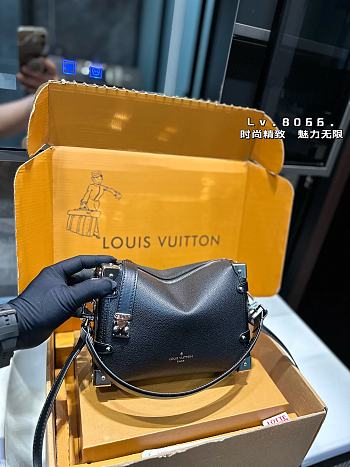 Colestore Louis Vuitton Trunk Bag Crossbody Black 21 x 14 cm