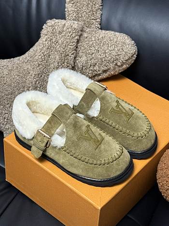Colestore Louis Vuitton Loafers Green 