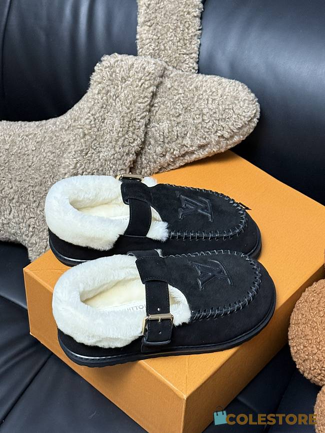 Colestore Louis Vuitton Loafers Black - 1