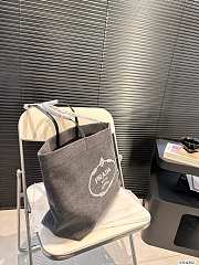 Colestore Prada Canapa Tote Bag Black 38 x 30 cm - 2