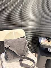 Colestore Chanel Denim Messenger Bag Black 31 x 27 cm - 6
