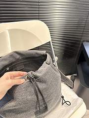 Colestore Chanel Denim Messenger Bag Black 31 x 27 cm - 3