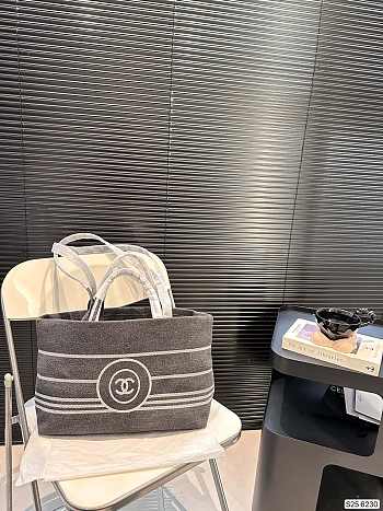 Colestore Chanel Tote Bag Black 35 x 25 cm