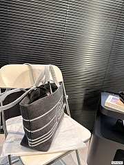 Colestore Chanel Tote Bag Black 35 x 25 cm - 5