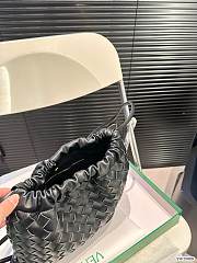 Colestore Bottega Veneta Pouch Bag Black 32 x 24 cm  - 3