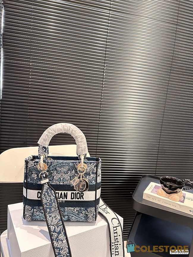 Colestore Dior Lady D-Lite Blue 24 x 19 cm - 1