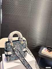 Colestore Dior Lady D-Lite Blue 24 x 19 cm - 2