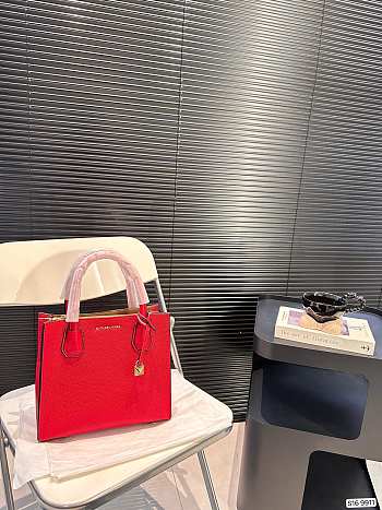 Colestore Michael Kors Mercer Medium Bag Red 26 x 22 cm