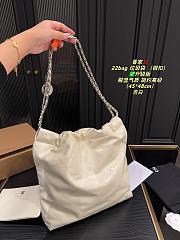Colestore Chanel 22 Bag White 45 x 48 cm - 5