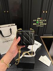 Colestore  Chanel Mini Love Ball Bag Black 10 x 9 cm - 6