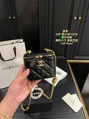 Colestore  Chanel Mini Love Ball Bag Black 10 x 9 cm - 4
