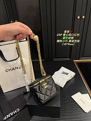 Colestore  Chanel Mini Love Ball Bag Black 10 x 9 cm - 3