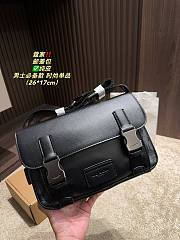 Colestore Coach Men's Messenger Bag Black 26 x 17 cm - 1