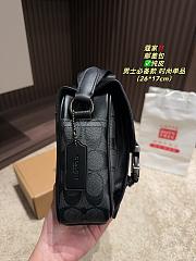 Colestore Coach Men's Messenger Bag Black 26 x 17 cm - 5