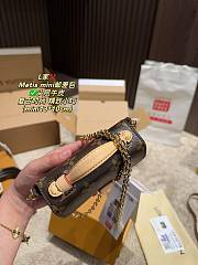 Colestore Louis Vuitton Metis Mini Bag Brown 13 x 10 cm - 6
