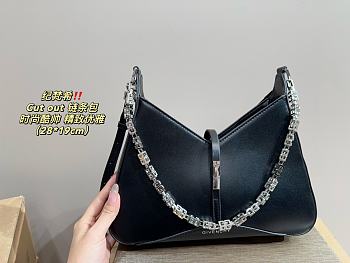 Colestore Givenchy Cut Out Bag Black 28 x 19 cm