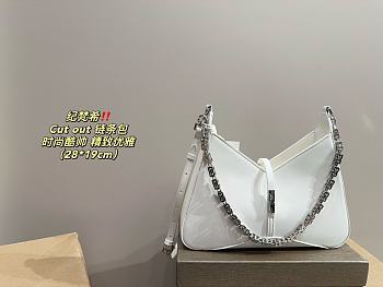 Colestore Givenchy Cut Out Bag White 28 x 19 cm