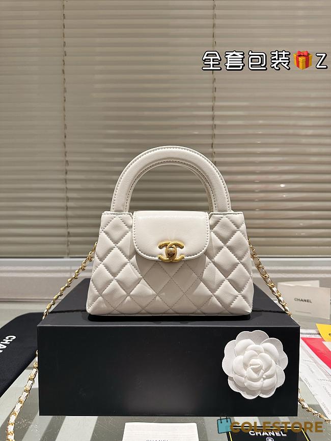 Colestore Chanel 23k Kelly Bag White 20 x 12 cm - 1