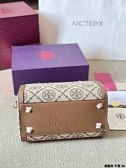 Colestore Tory Burch T Monogram Mini Bag Brown 26 x 19 cm - 3