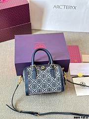 Colestore Tory Burch T Monogram Mini Bag Blue 26 x 19 cm - 4
