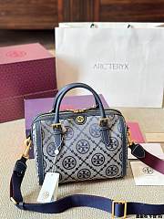 Colestore Tory Burch T Monogram Mini Bag Blue 19 x 13 cm - 4