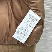 Colestore Max Mara Sleeveless Puffer Vest Brown  - 2