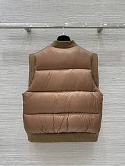 Colestore Max Mara Sleeveless Puffer Vest Brown  - 6