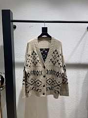 Colestore Max Mara Classic Fair Isle Cardigan  - 1
