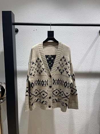 Colestore Max Mara Classic Fair Isle Cardigan 