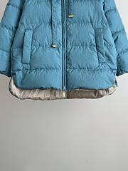 Colestore Max Mara Puffer Jacket Blue  - 4