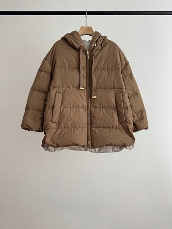 Colestore Max Mara Puffer Jacket Brown  
